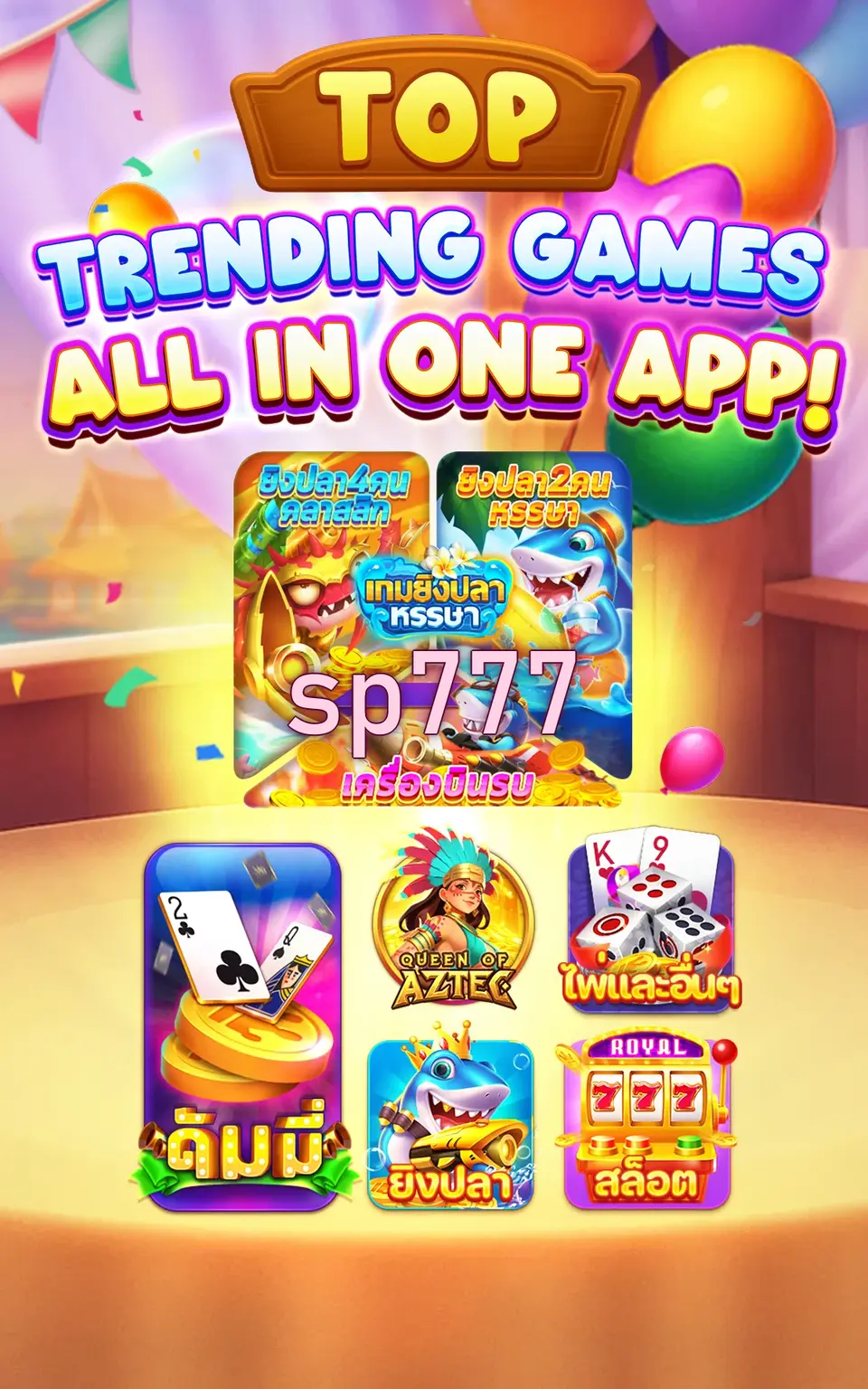 sp777 Tangkapan Layar - APK Resmi